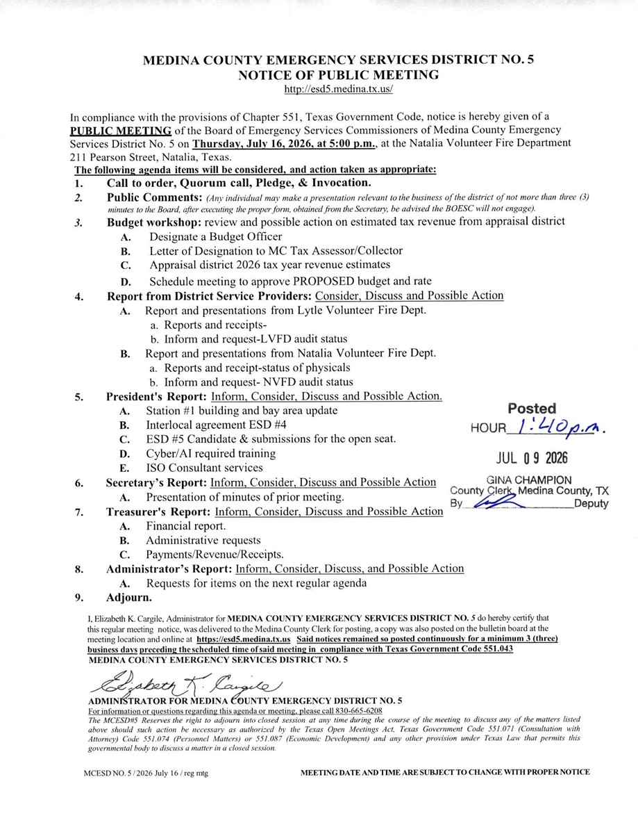 2023 Notice of Tax Hearing
